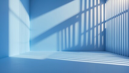 A bright background featuring intriguing shadows on the wall, acting as a perfect template or backdrop for presentations.