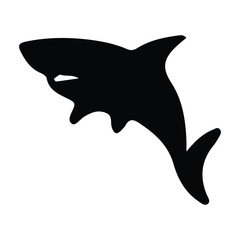 Fototapeta premium shark silhouette