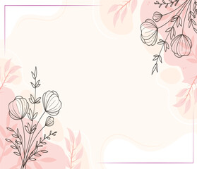 Beautiful nature background pattern vector illustration