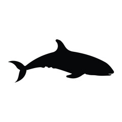 Obraz premium whale silhouette