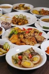 Traditional Indonesian dish, captured on March 12, 2025. A flavorful combination of rich spices and fresh ingredients, showcasing Indonesia’s authentic culinary heritage