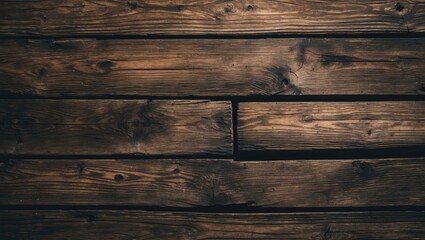 Obraz premium Old wooden backdrop. Wooden table or flooring.