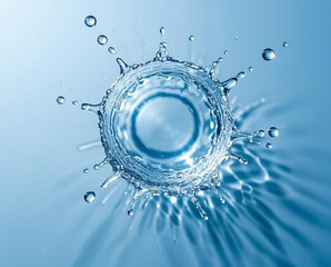water splash PNG transparent isolated.