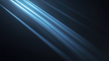 Obraz premium Rays of light separated on a black background for overlay designs.