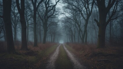 Obraz premium a day in the woodlands