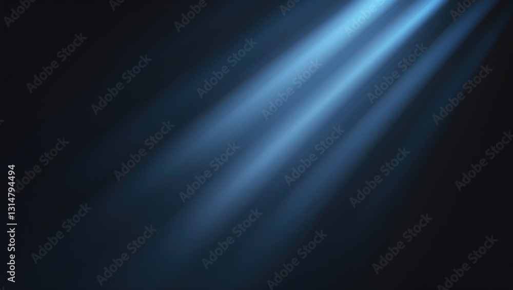 Poster rays of light separated against a black background for overlay design.