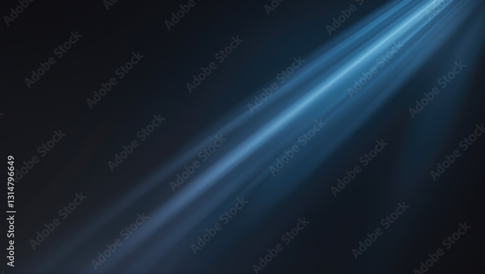 Poster rays of light separated on a black background for overlay design.