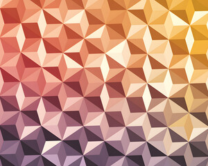 Fototapeta premium Abstract geometric background Abstract Hexagonal Geometric Design with Gradient