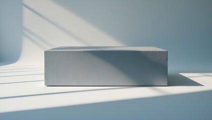 Decorative podium set against a background.