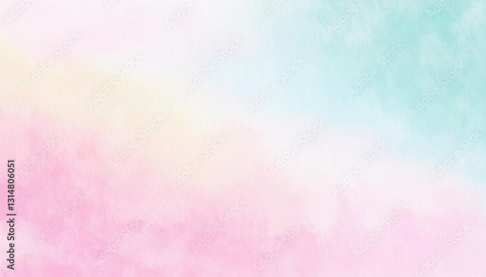 Poster soft pastel colors blend harmoniously creating a tranquil and calming background suitable for variou