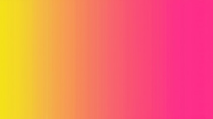 Fototapeta premium Vibrant yellow-orange-pink gradient background