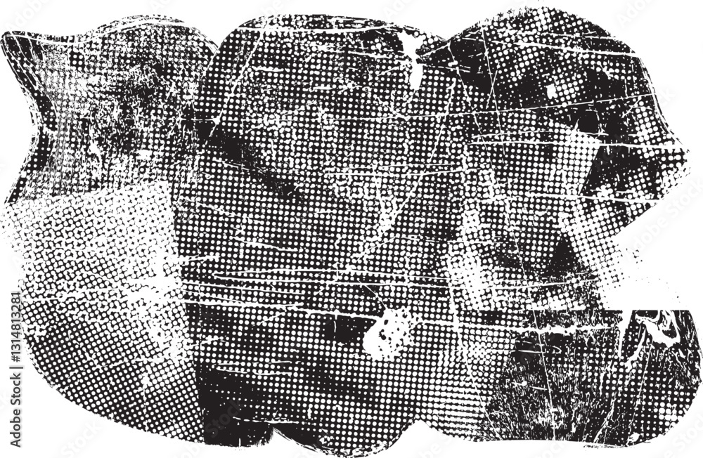 Poster sprayed black spiral line .graffiti art design . noise dispersion grungy wavy logo . spray effect .g