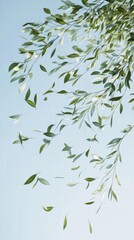 Fototapeta premium Falling Leaves, Nature's Grace