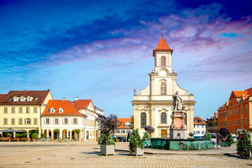 Marktplatz, Ludwigsburg, Deutschland 