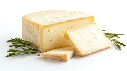 cheese isolated on white background