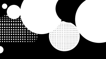 Set of circle halftone dotted backgrounds