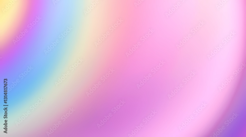 Aufkleber abstract pastel dreamscape: an alluring background that evokes feelings of tranquility, blending sof