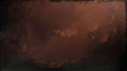 Dark brown painted backdrop with black shadows on either side.