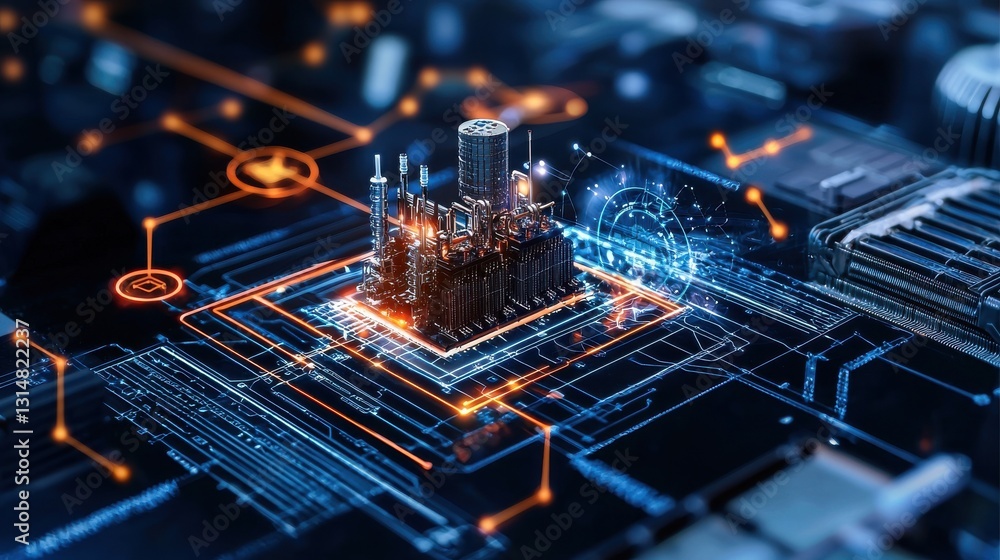Poster optimizing alternative energy with centralized power control