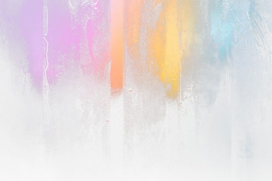 Abstract colorful streaks on misted glass. - Powered by Adobe