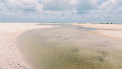 Praias de Aracajú no Brasil