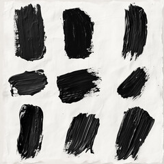 Hand-Painted Brush Strokes Collection