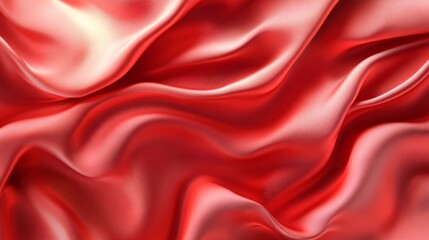 Obraz premium Luxury Red Cloth Liquid Background Design