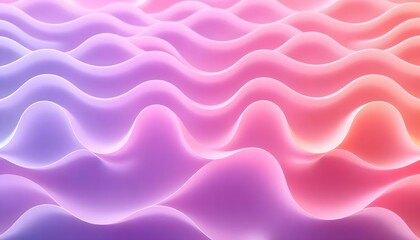 Soft pink satin waves flow in a light, liquid texture