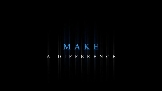 Make a Difference &ndash; Cinematic Animation for Social Impact Ads