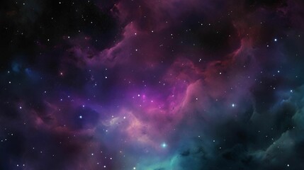 background with stars and nebula