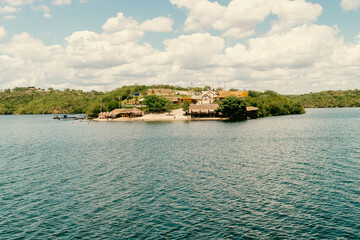 Naklejka premium Praias e aracaju no Brasil