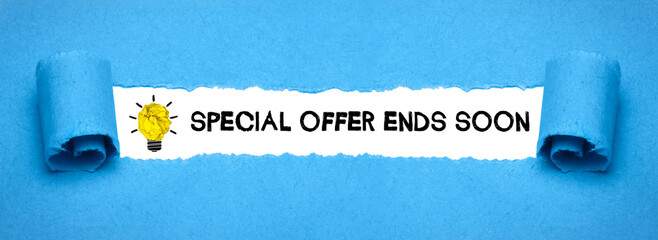 Special Offer Ends Soon	
