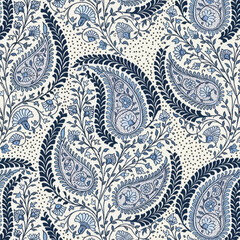 Abstract batik tie-dye textile pattern - Illustration