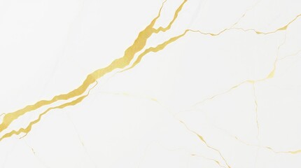 Elegant White Marble with Golden Veins Texture for Luxury Design