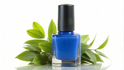 Nail polish on a white background.