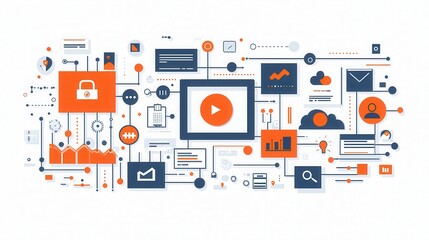 Digital Media Workflow Diagram