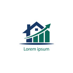 Creative Modern Real Estate Growth Logo