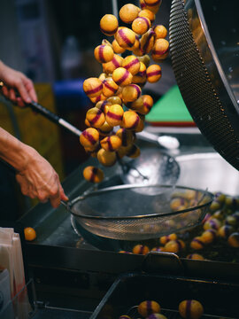 Taiwanese sweet potato balls