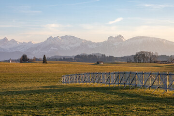 Blick von Lengenwang Richtung Seeg