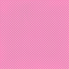 delicate pink background with white dots