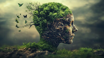 Environmental factors contribute to mental health conditions.