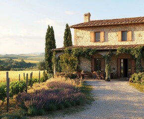 Casale in Toscana (Italia)