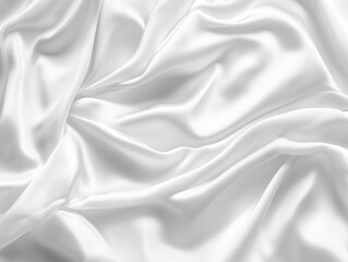 Soft and Fluffy White Fur Fabric Texture Background for Elegant Designs, white satin background