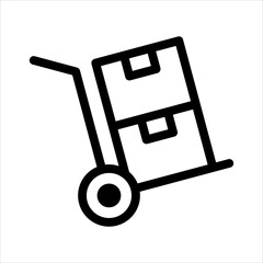 Trolley From Delivery and Logistics Sets