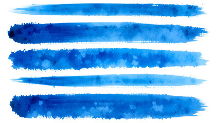 watercolor brush strokes