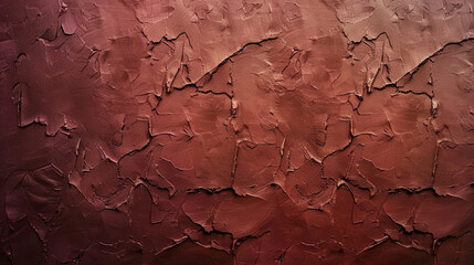 Fototapeta premium Deep marsala red to burnt clay gradient background, bold and earthy.