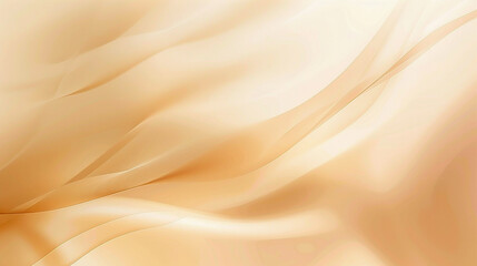 Fototapeta premium Golden beige to soft pearl gradient background, luxurious and refined.