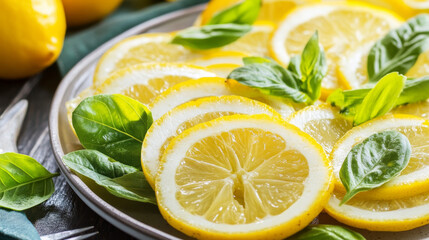 A perfectly grilled fish fillet served on a platter, accompanied by a colorful and refreshing salad, making for a wholesome and delicious seafood dish