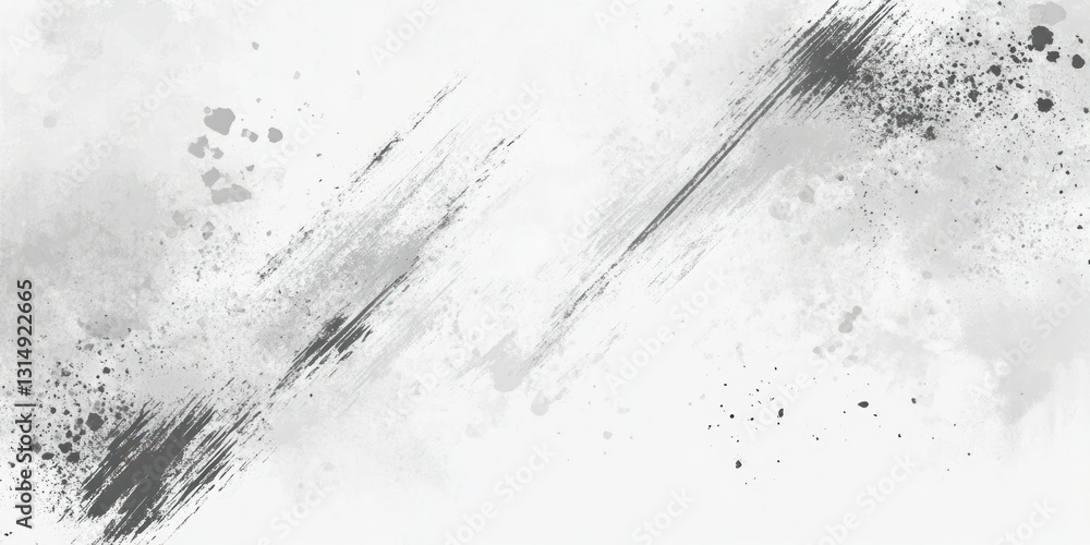 Poster white and gray background with a halftone pattern. abstract light effect grunge texture for decorati