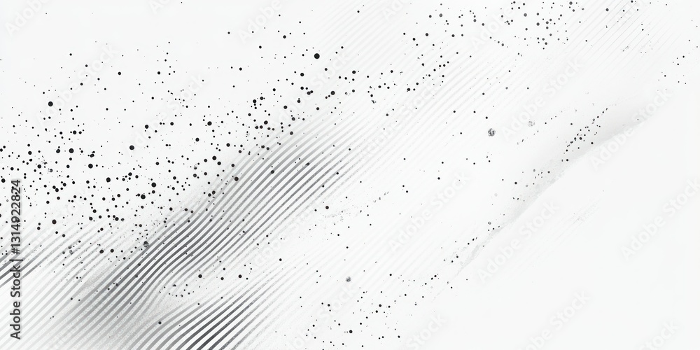 Poster white and gray background with a halftone pattern. abstract light effect grunge texture for decorati